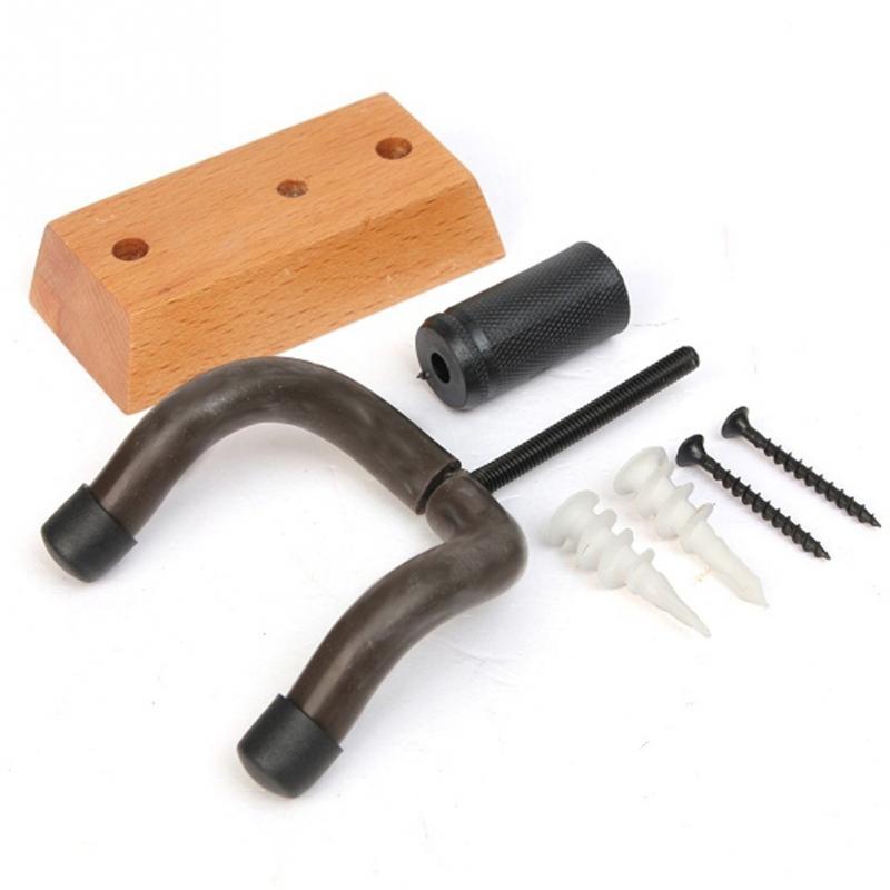 Wooden Wall Mount Guitar Hooks
