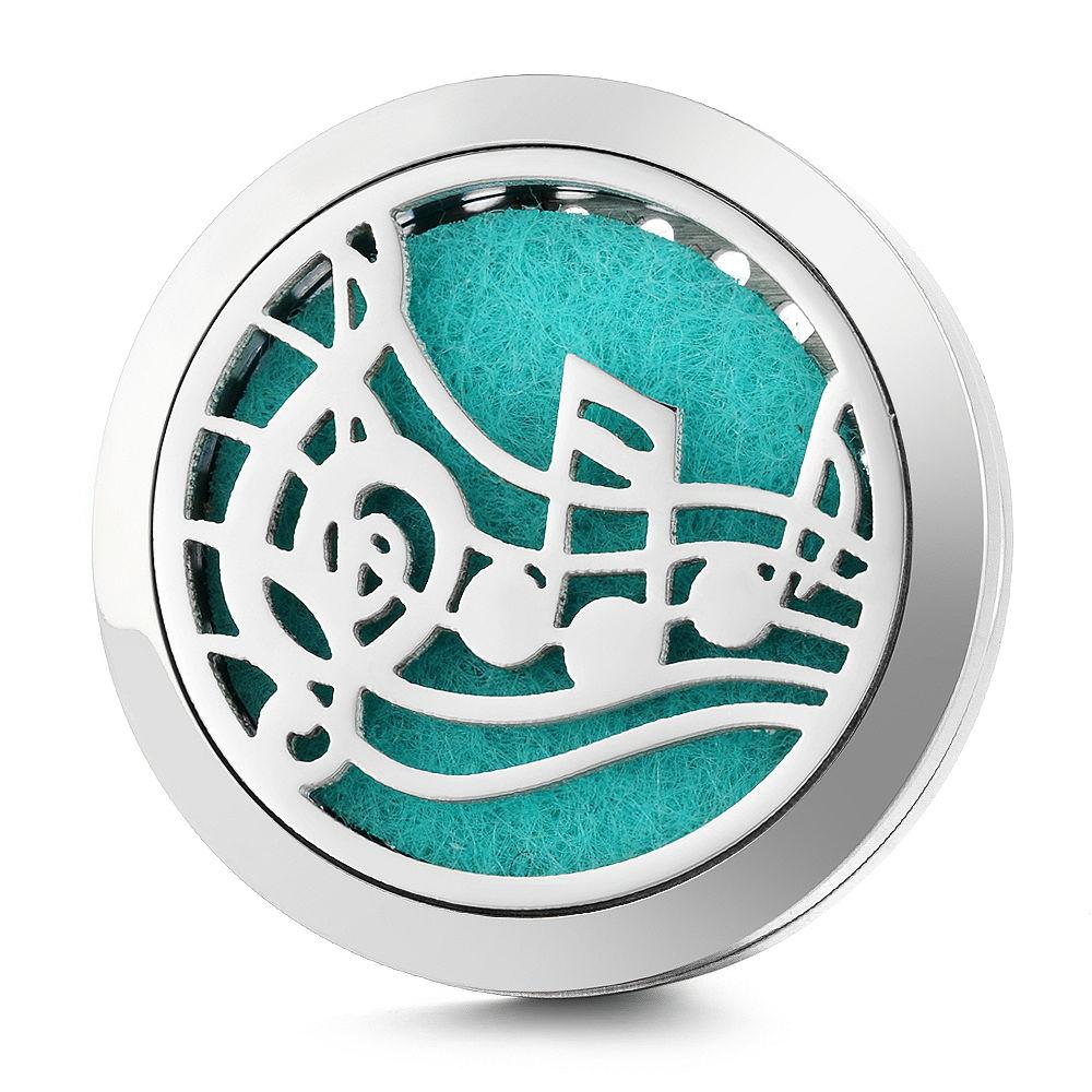 Car Air Freshener Scented Musical Note Clip
