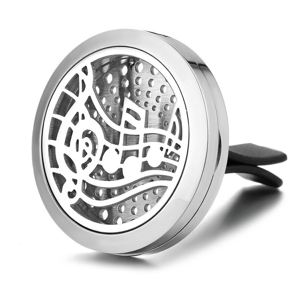 Car Air Freshener Scented Musical Note Clip