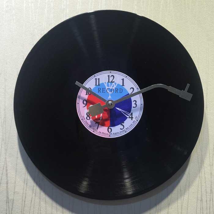 Creative Vinyl Record Wall Clock
