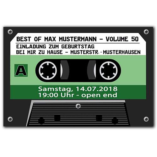 3D Cassette Tape Door Mat