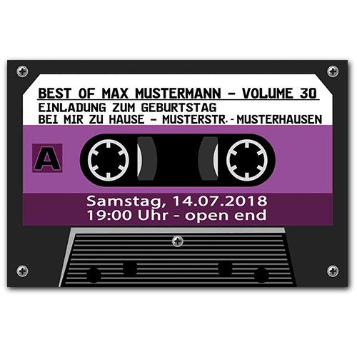 3D Cassette Tape Door Mat